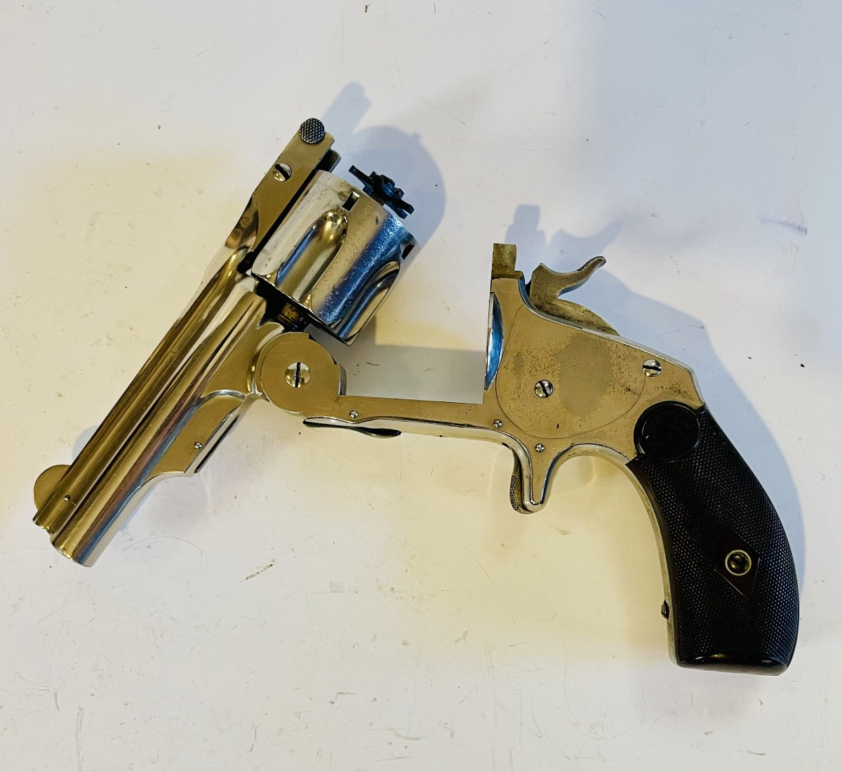 Smith & Wesson Baby Russian Revolver. -photo-3